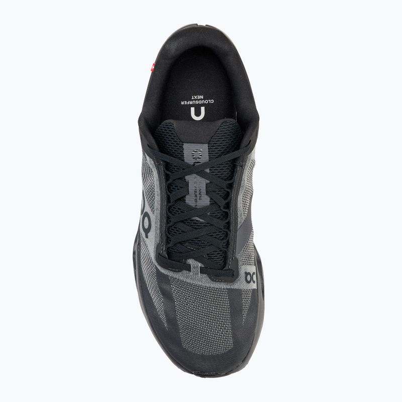Men's On Cloudsurfer Next black/eclipse running shoes 5