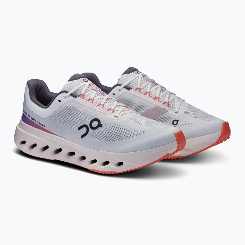 Men's On Cloudsurfer Next white/flame running shoes 8