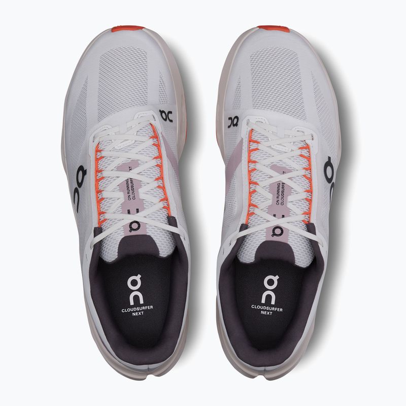 Men's On Cloudsurfer Next white/flame running shoes 13