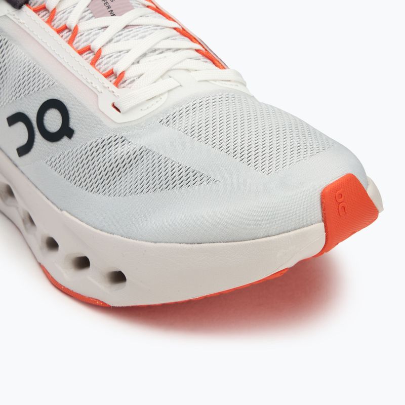Men's On Cloudsurfer Next white/flame running shoes 7