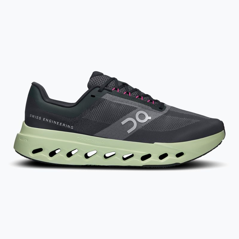 Men's On Running Cloudsurfer Next black/lima running shoes 9