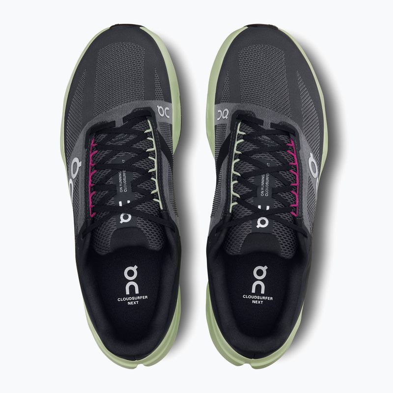 Men's On Cloudsurfer Next black/lima running shoes 13