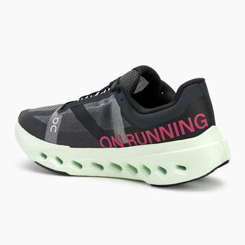 Men's On Running Cloudsurfer Next black/lima running shoes 3