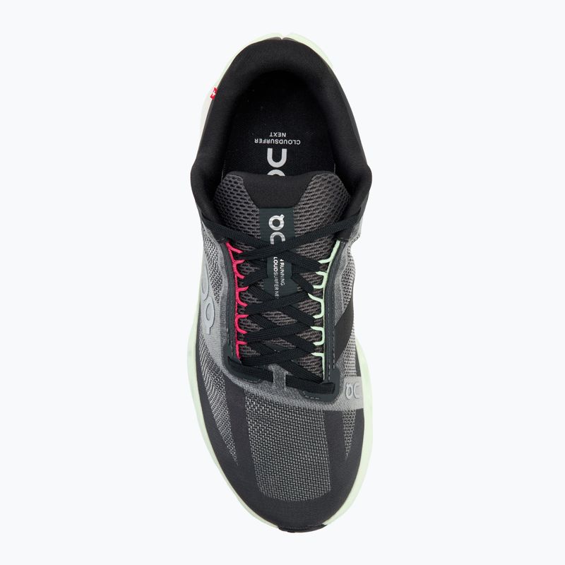 Men's On Cloudsurfer Next black/lima running shoes 5