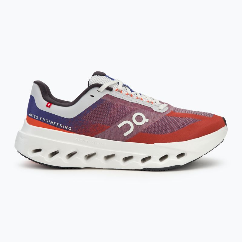 Men's On Cloudsurfer Next indigo/flame running shoes 2
