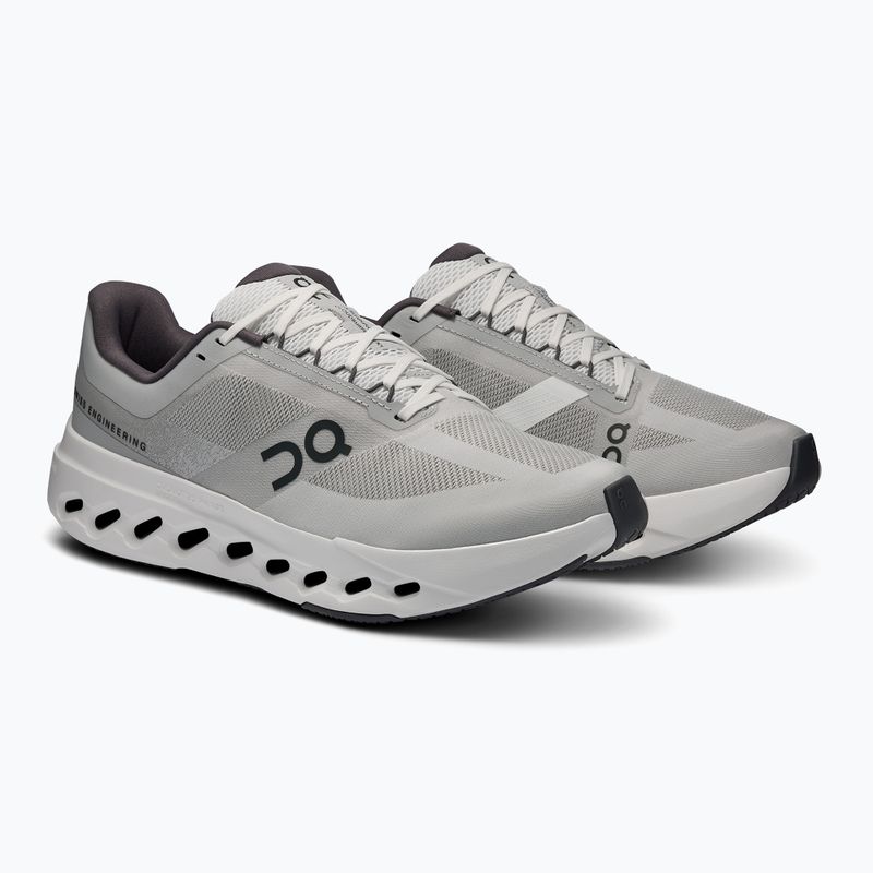Men's On Cloudsurfer Next Wide glacier/white running shoes