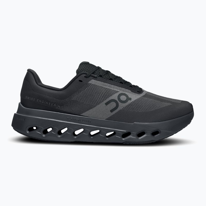 Men's On Cloudsurfer Next Wide black/eclipse running shoes 2