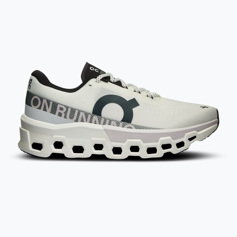 Men's On Running Cloudmonster 2 white/frost running shoes 9