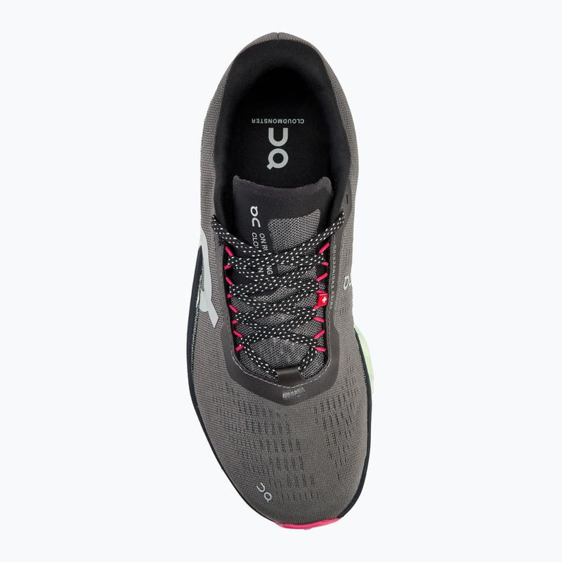 Men's On Cloudmonster 2 asphalt/lima running shoes 5