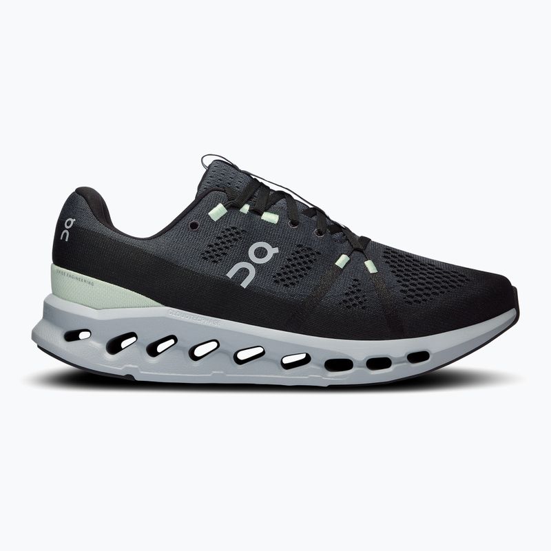 Men's On Cloudsurfer iron/glacier running shoes 9