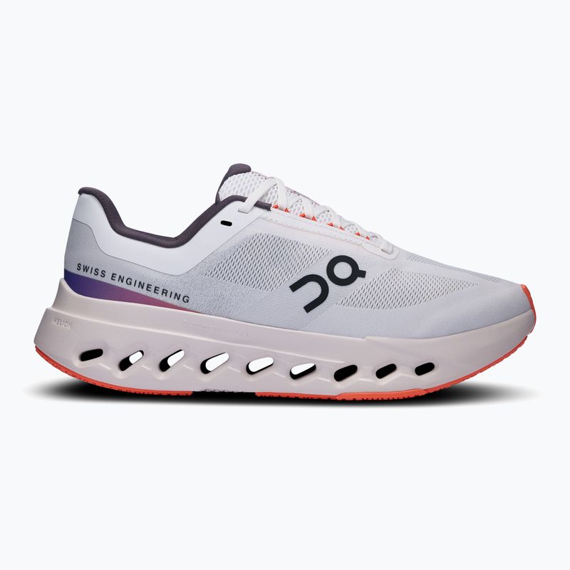 Women's On Running Cloudsurfer Next white/flame running shoes 9