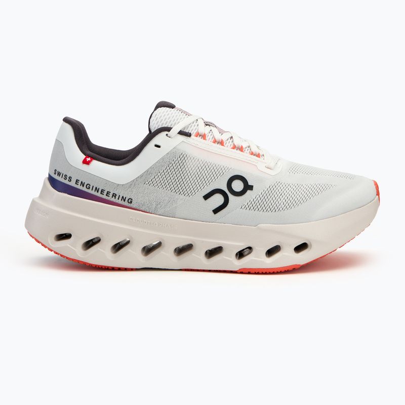 Women's On Running Cloudsurfer Next white/flame running shoes 2