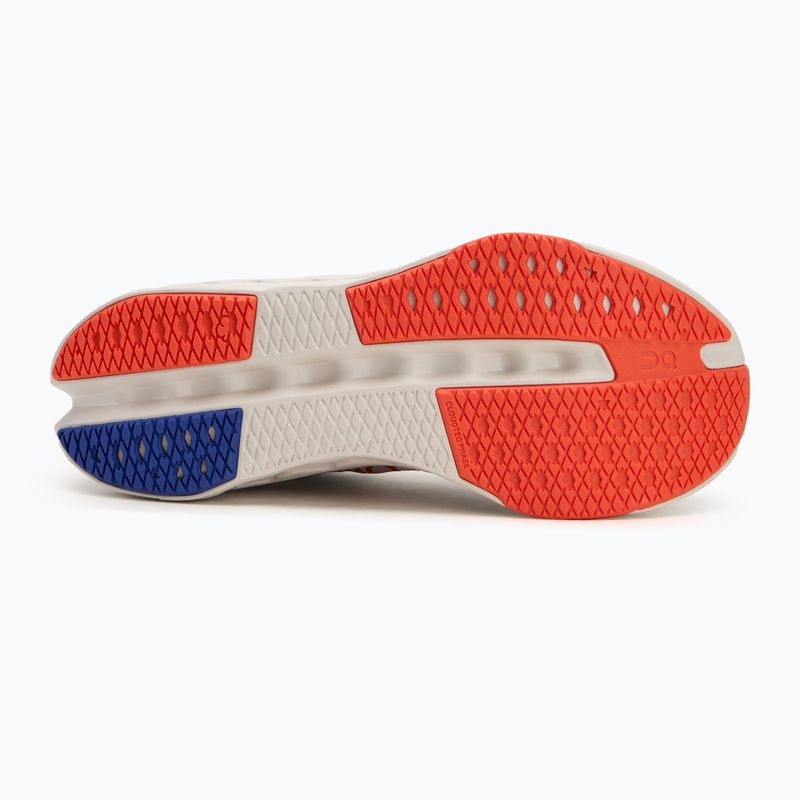 Women's On Cloudsurfer Next white/flame running shoes 4