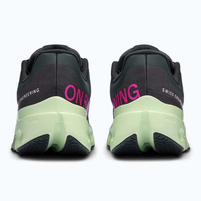 Women's On Cloudsurfer Next black/lima running shoes 11