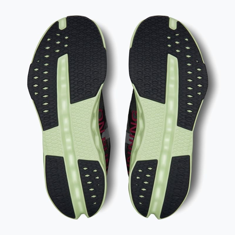 Women's On Cloudsurfer Next black/lima running shoes 12