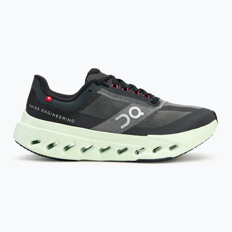 Women's On Running Cloudsurfer Next black/lima running shoes 2