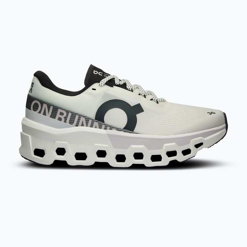 Women's On Running Cloudmonster 2 white/frost running shoes 2