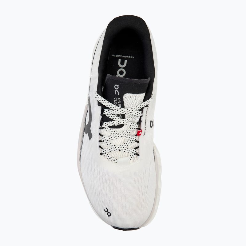 Women's On Cloudmonster 2 white/frost running shoes 5
