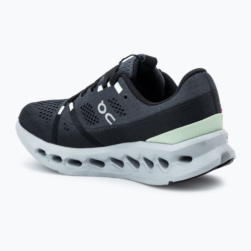 Women's On Cloudsurfer iron/glacier running shoes 3