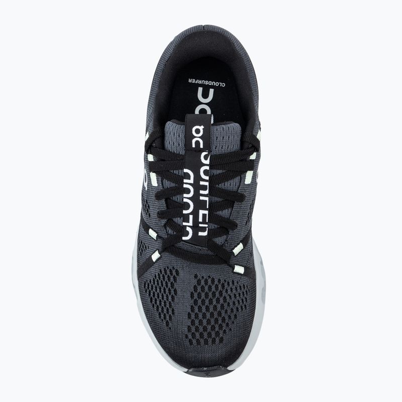 Women's On Cloudsurfer iron/glacier running shoes 5