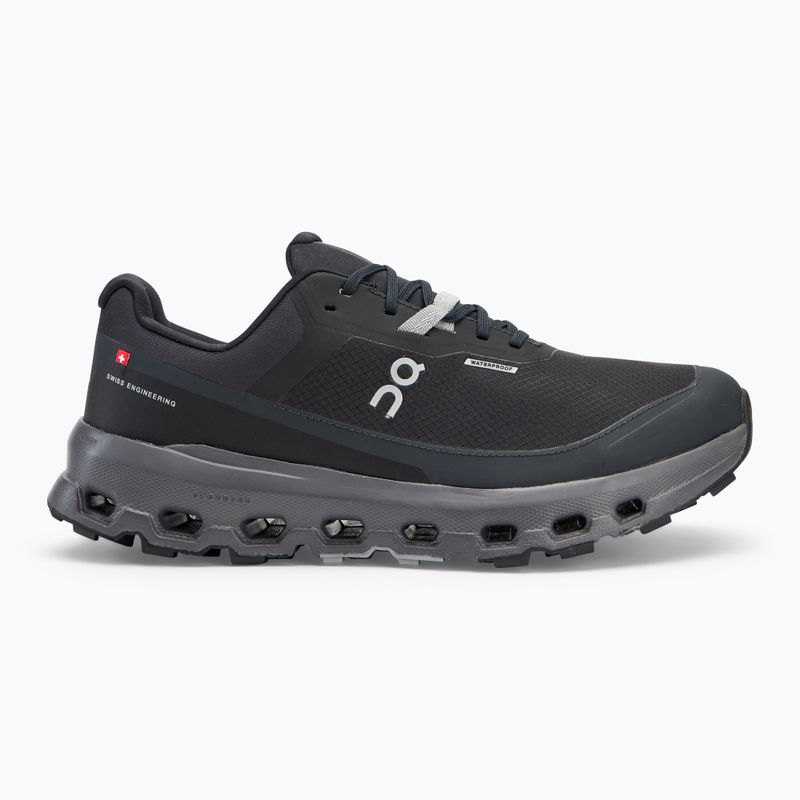 Men's On Running Cloudvista 2 Waterproof running shoes black/eclipse 2