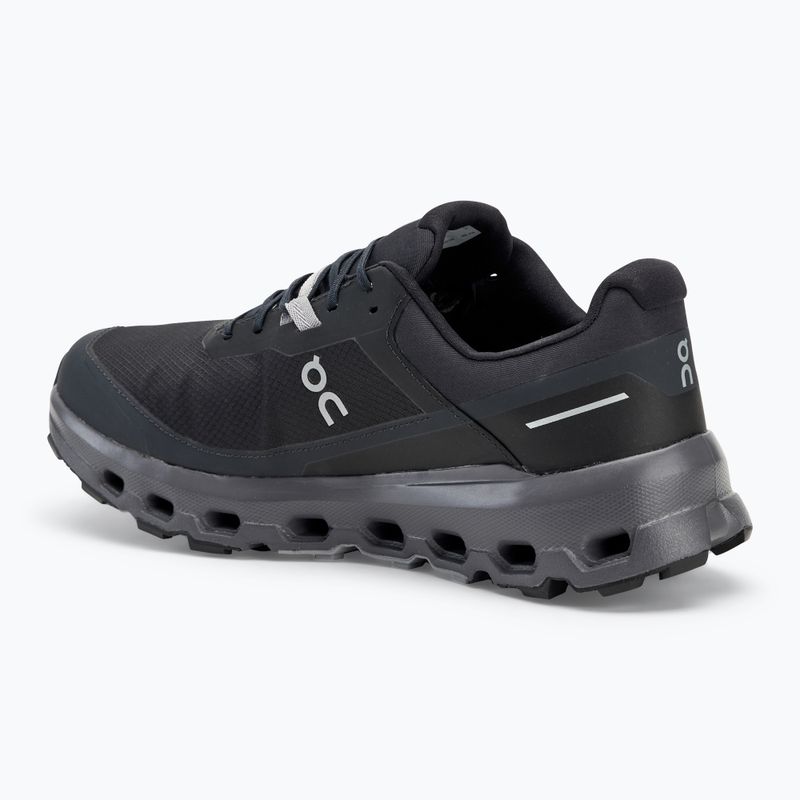 Men's On Cloudvista 2 Waterproof running shoes black/eclipse 3