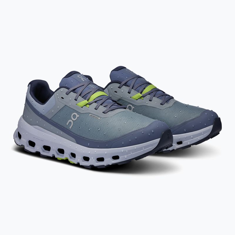 Men's On Running Cloudvista 2 Waterproof mist/heather running shoes 8