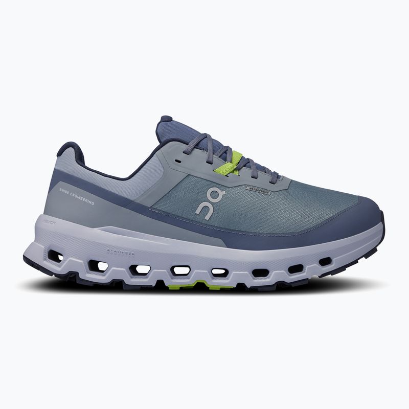 Men's On Running Cloudvista 2 Waterproof mist/heather running shoes 9