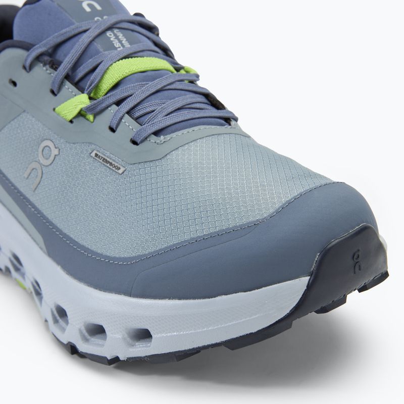 Men's On Cloudvista 2 Waterproof mist/heather running shoes 7