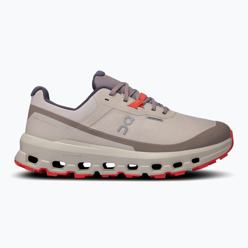 Women's On Cloudvista 2 Waterproof pearl/ice running shoes 9
