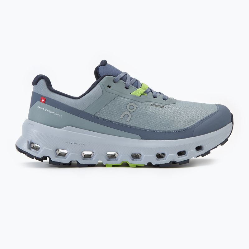 Women's On Cloudvista 2 Waterproof mist/heather running shoes 2