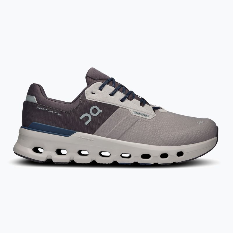 Men's On Cloudrunner 2 Waterproof zinc/midnight running shoes 9