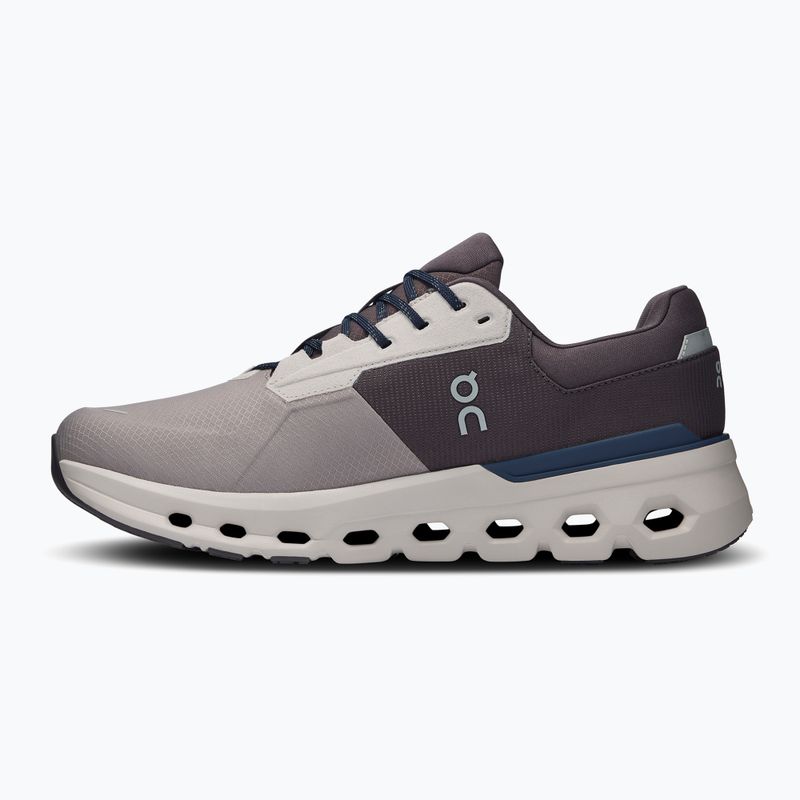 Men's On Cloudrunner 2 Waterproof zinc/midnight running shoes 10
