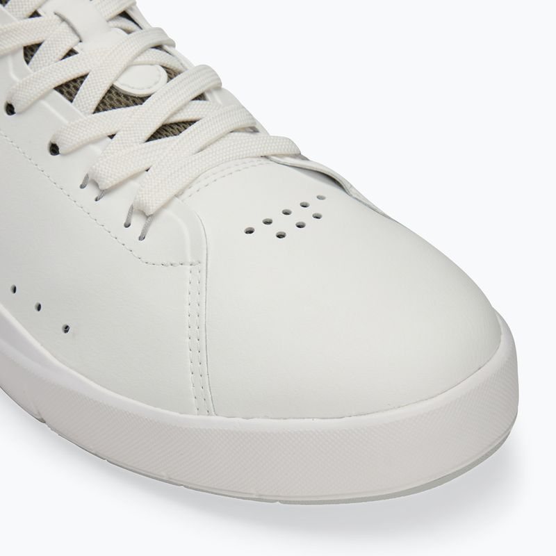 Men's On The Roger Advantage white/olive shoes 7