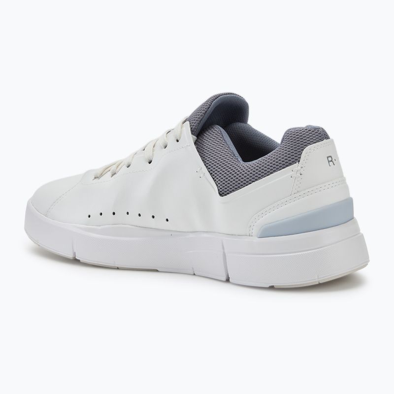 Men's On The Roger Advantage white/fossil shoes 3