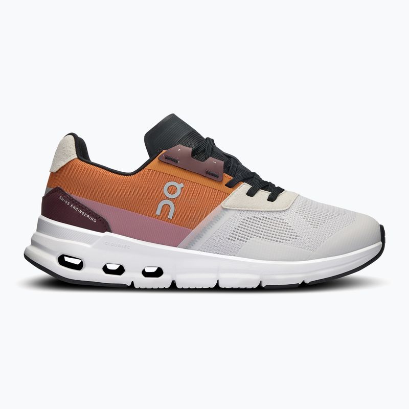 Women's On Running Cloudrift white/copper shoes 2