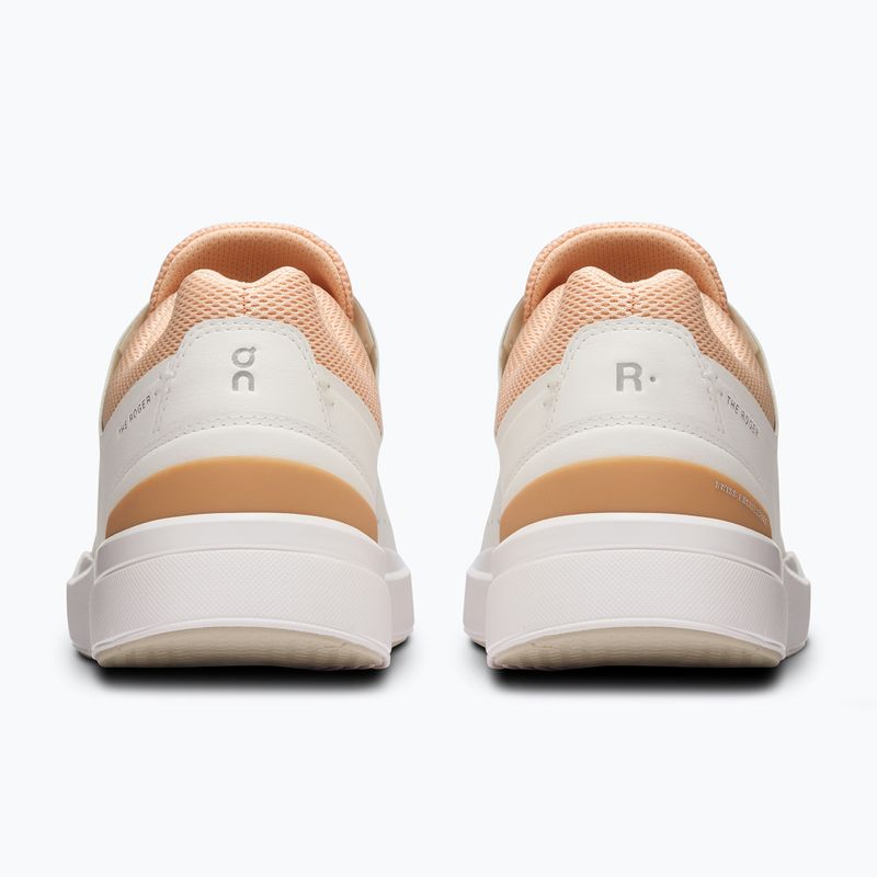 Women's On Running The Roger Advantage white/savannah shoes 4