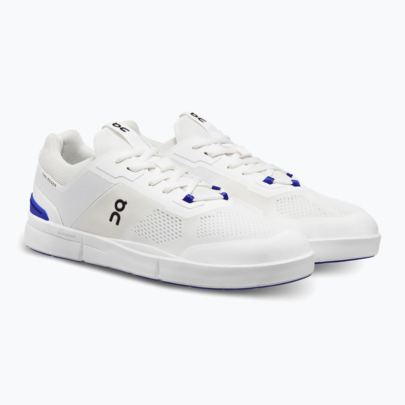 Men's On Running The Roger Spin white/indigo shoes 8