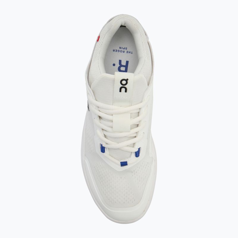 Men's On Running The Roger Spin white/indigo shoes 5