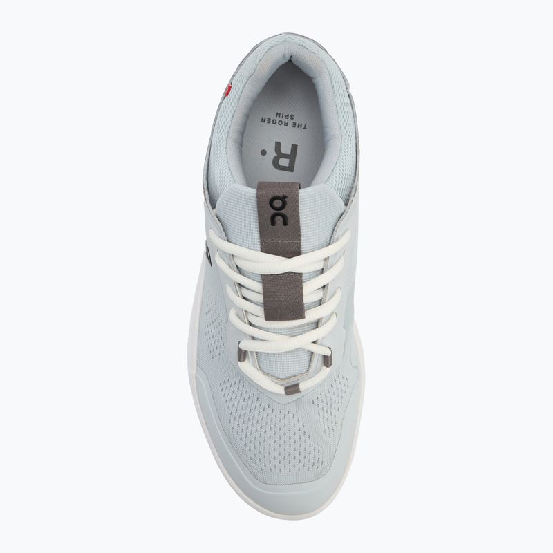 Men's On The Roger Spin glacier/asphalt shoes 5