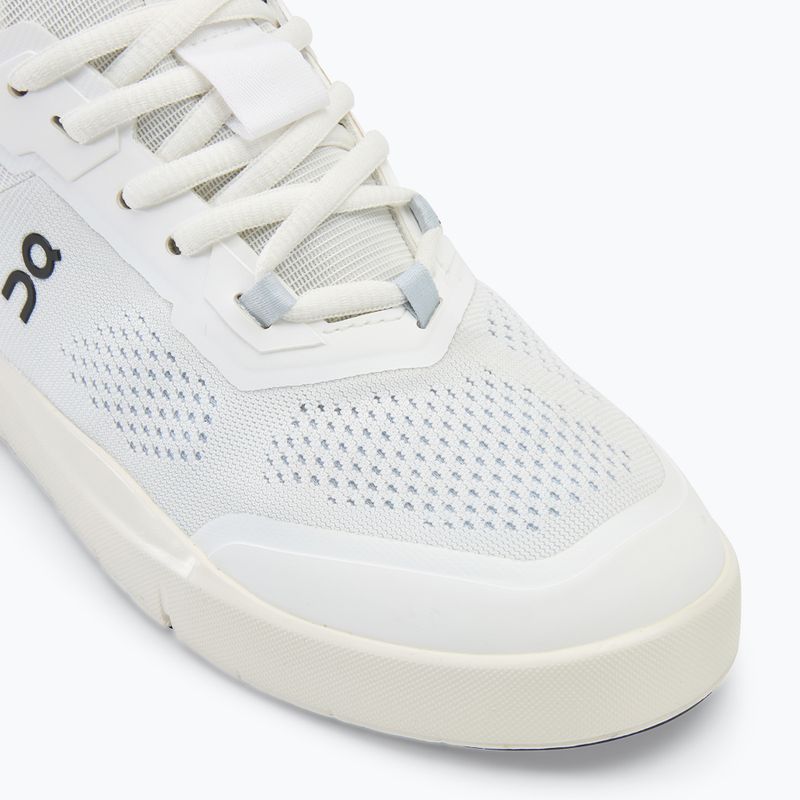 Women's On Running The Roger Spin white/heather shoes 7