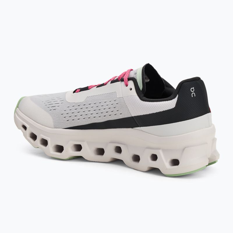 Men's running shoes On Cloudmonster frost/black 3