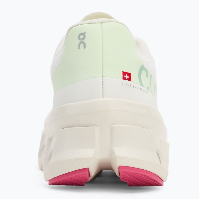Women's running shoes On Cloudmonster white/lima 6