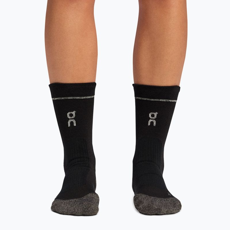 On Running Ultra black running socks 3