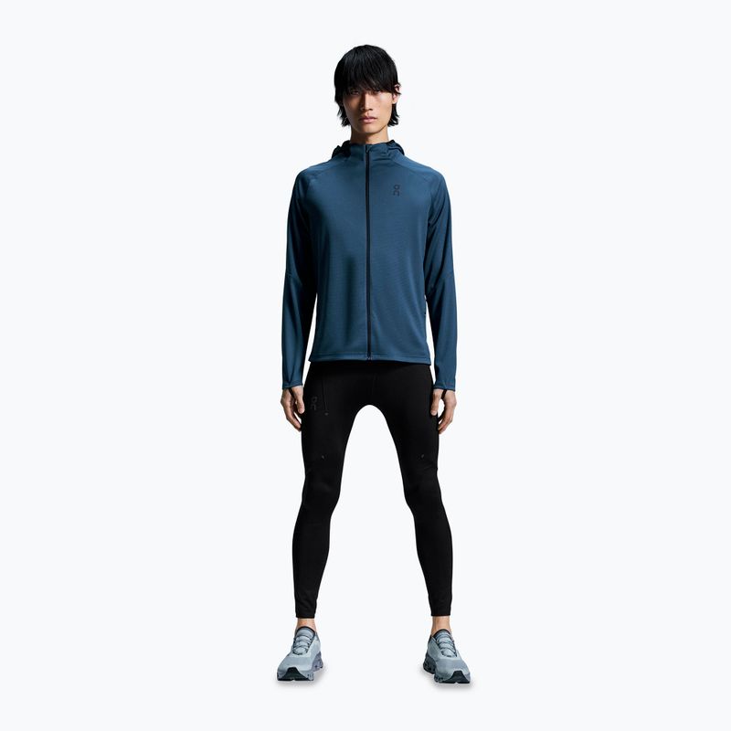 Men's On Climate Zip Hoodie blue 2