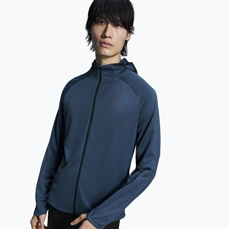 Men's On Climate Zip Hoodie blue 5
