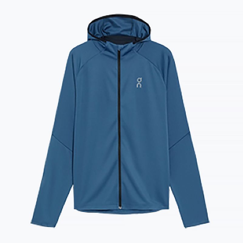 Men's On Running Climate Zip Hoodie blue 8