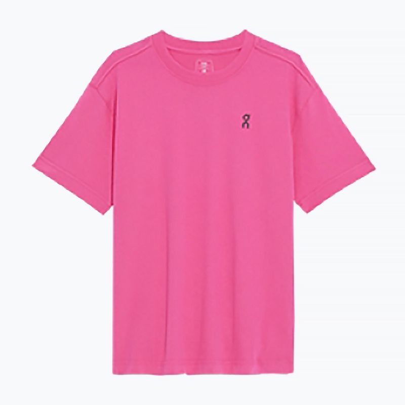 Women's On Running Club T shirt pink 8