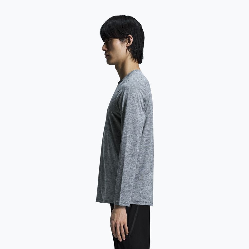 Men's On Running Core Long-T heather gray running longsleeve 4