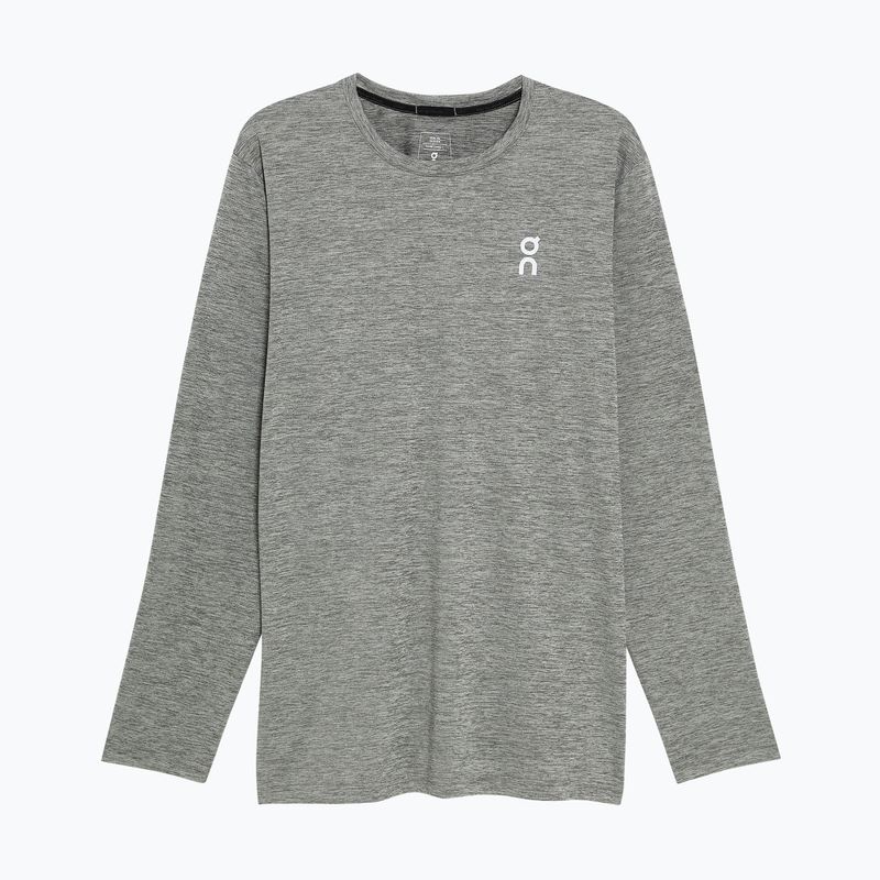 Men's On Running Core Long-T heather gray running longsleeve 7